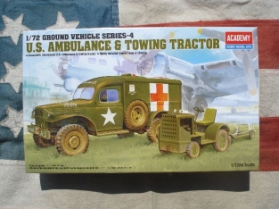 Academy 13403  U.S. AMBULANCE & TOWING TRACTOR